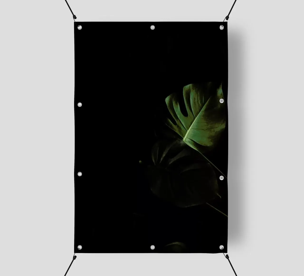 Moody Monstera telo in pvc da Studio Nahili
