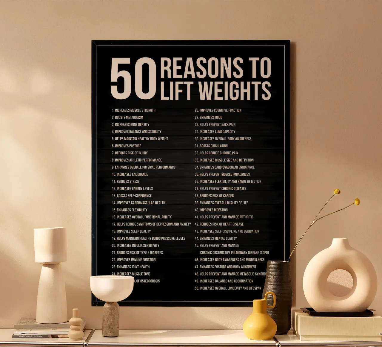 Non è altro che una nocciolina poster con telaio in legno da Aara
