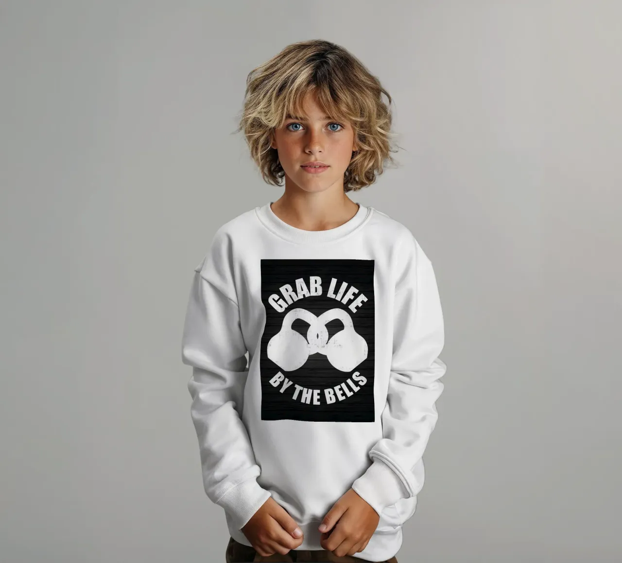 Non c'è niente da fare felpa bambino da Aara