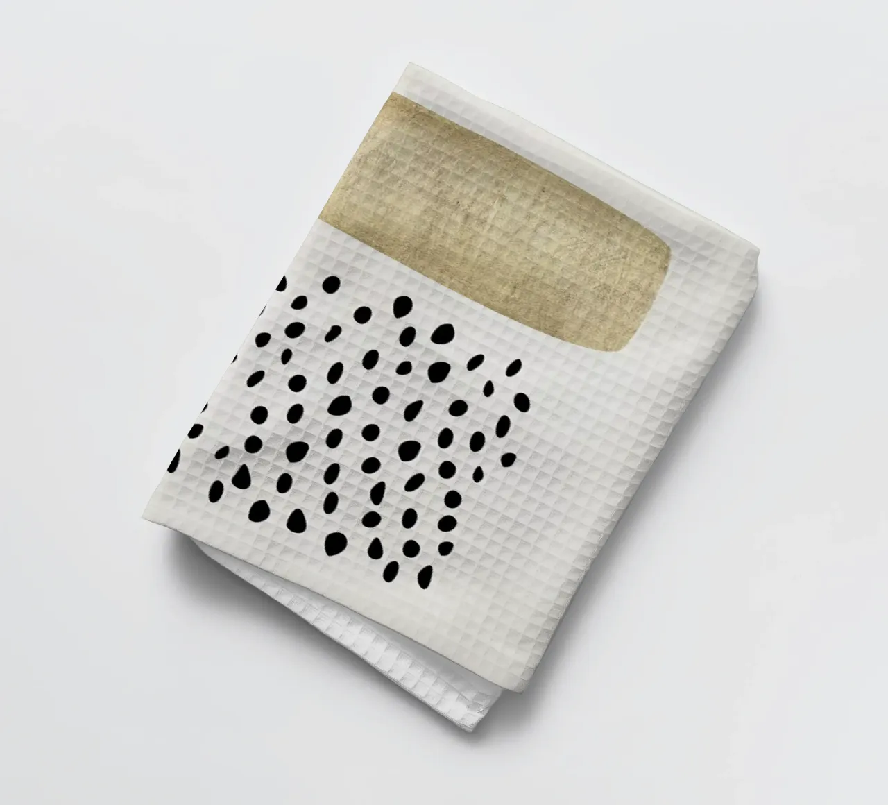 Opus No. 5 tea towel by Kubistika