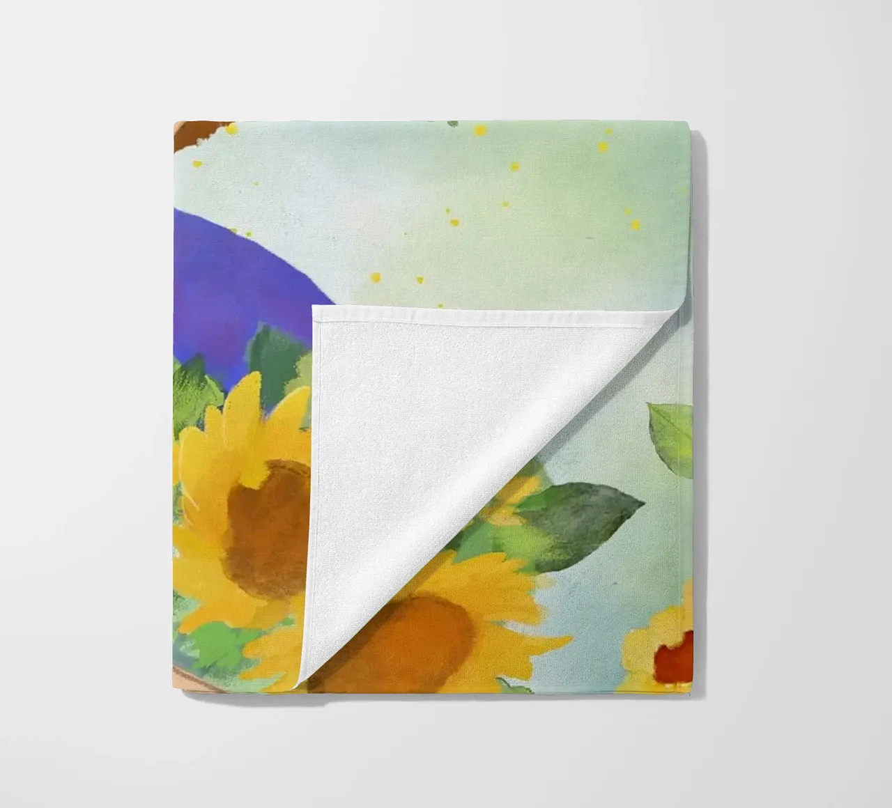 Mädchen mit Sonnenblumen telo mare da Farbwelten