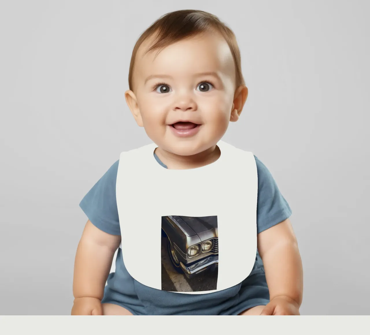 Oldtimer Front Detail Babylätzchen von CAR EDITION