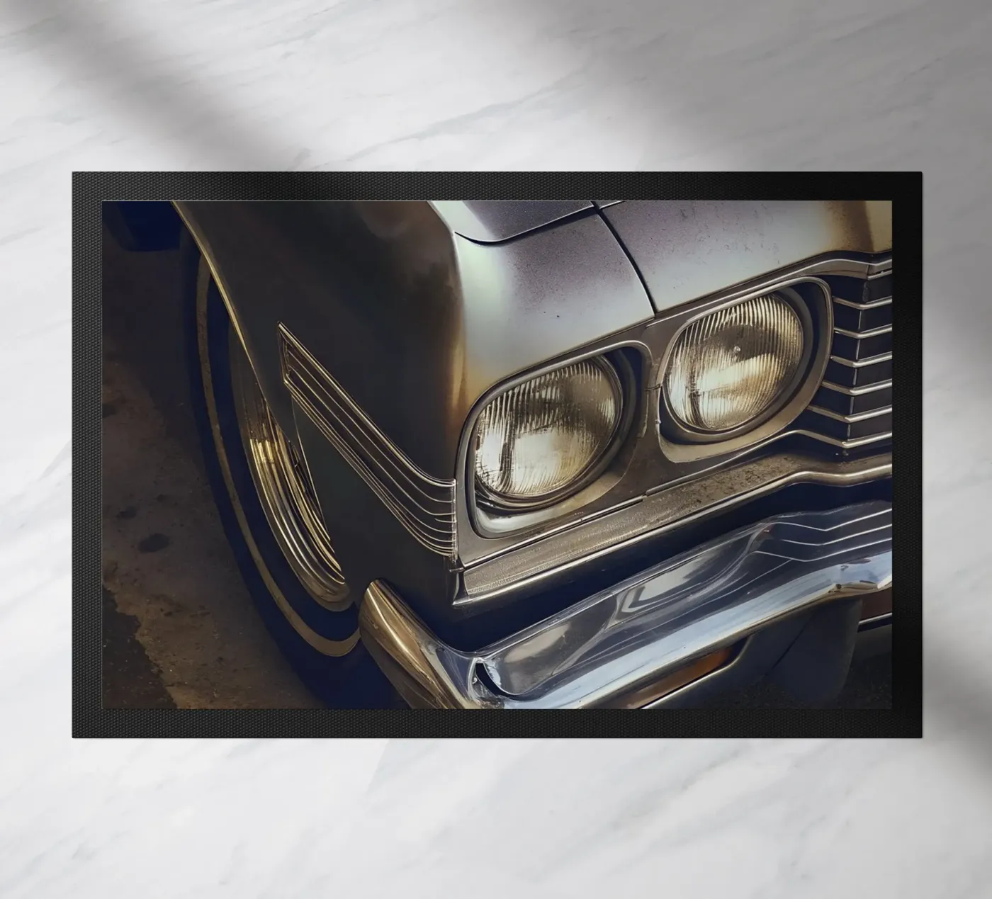 Classic Car Front Detail Fußmatte von CAR EDITION