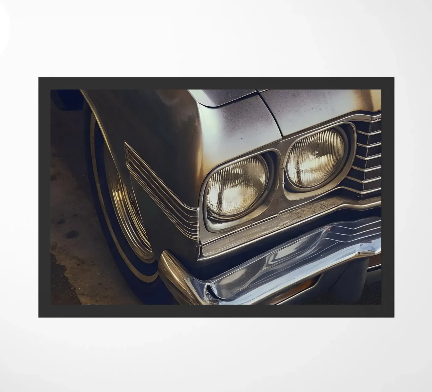 Classic Car Front Detail Fußmatte von CAR EDITION