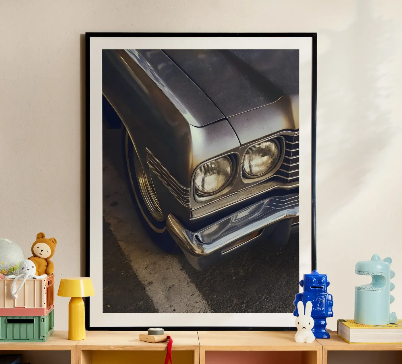 Oldtimer Front Detail Poster von CAR EDITION