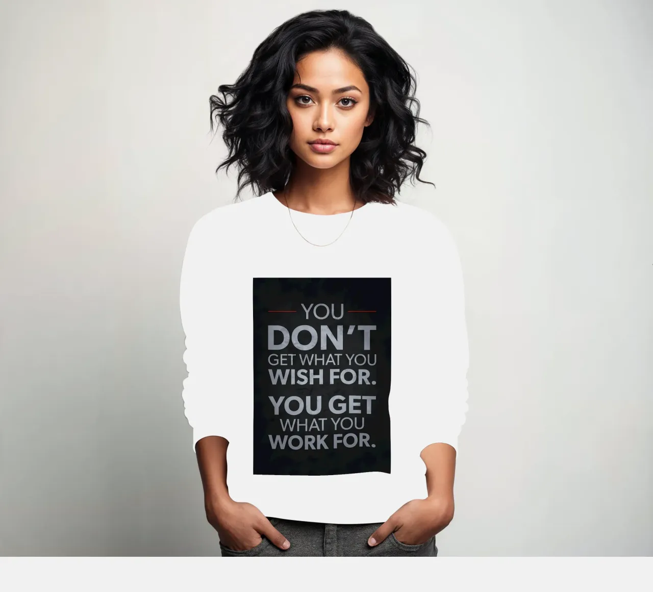 Stärker sein als Ausreden Sweatshirt von Aara