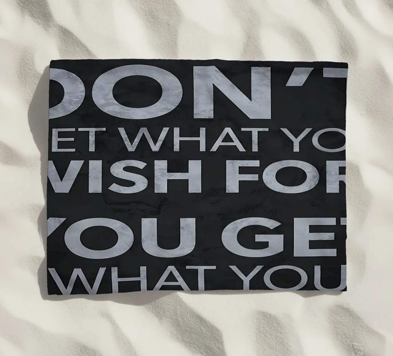 Siate più forti delle scuse telo mare da Aara