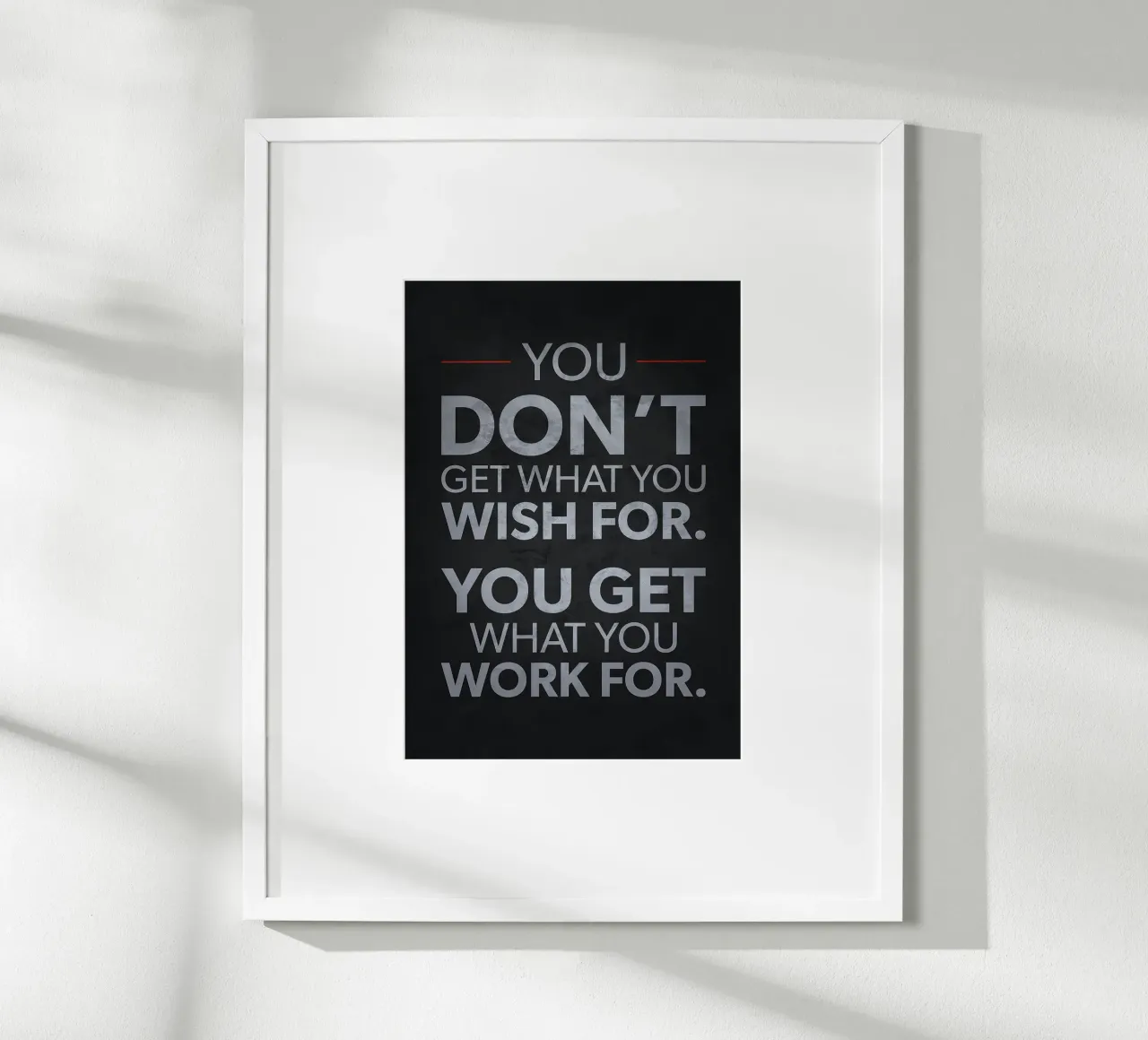 Siate più forti delle scuse poster da Aara