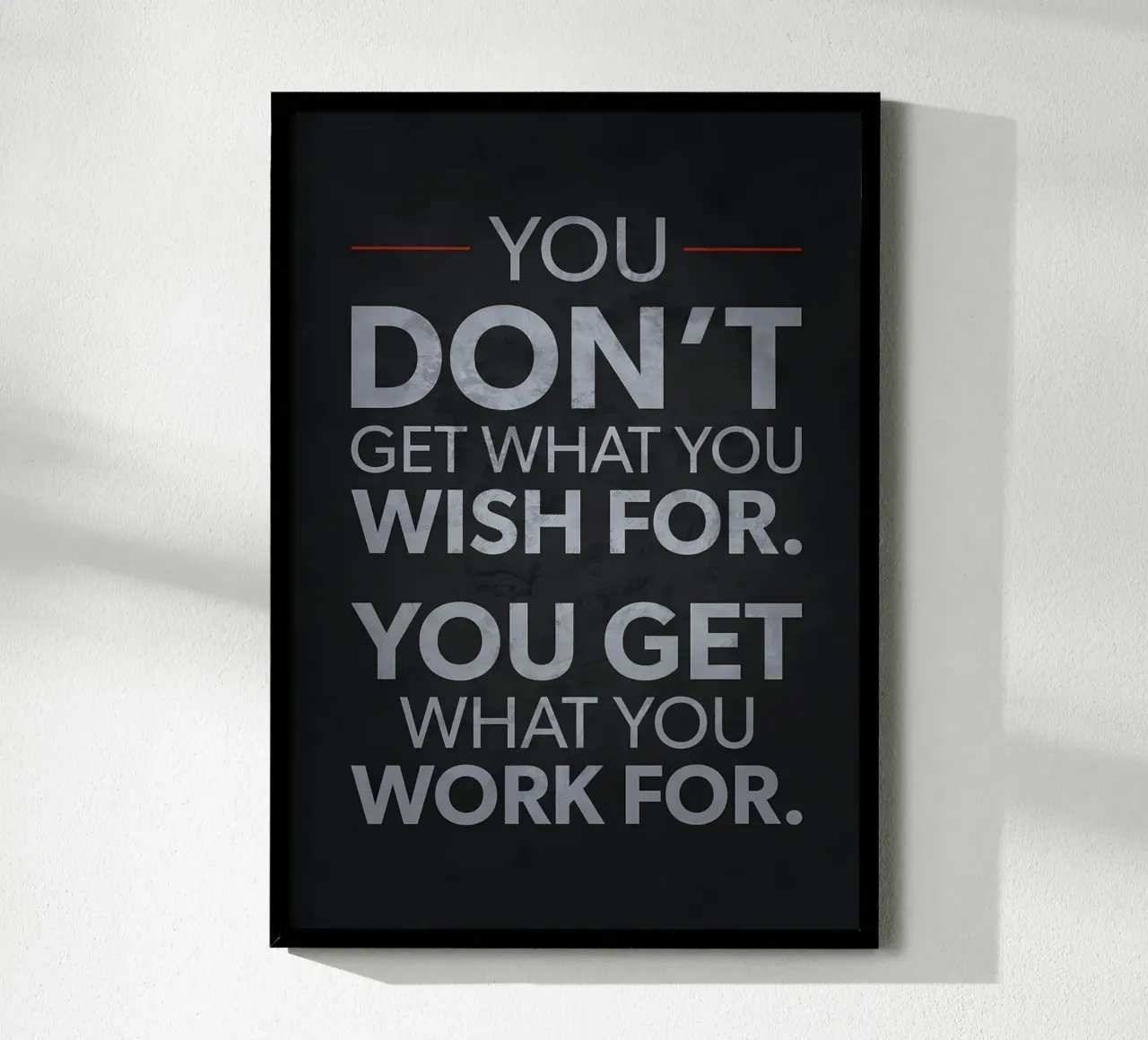 Siate più forti delle scuse poster da Aara