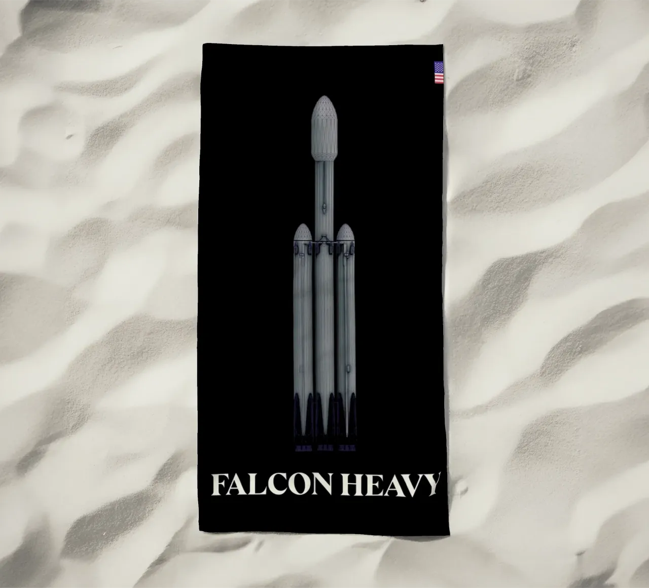 Falcon Heavy 2 telo mare da Marc Schulthess