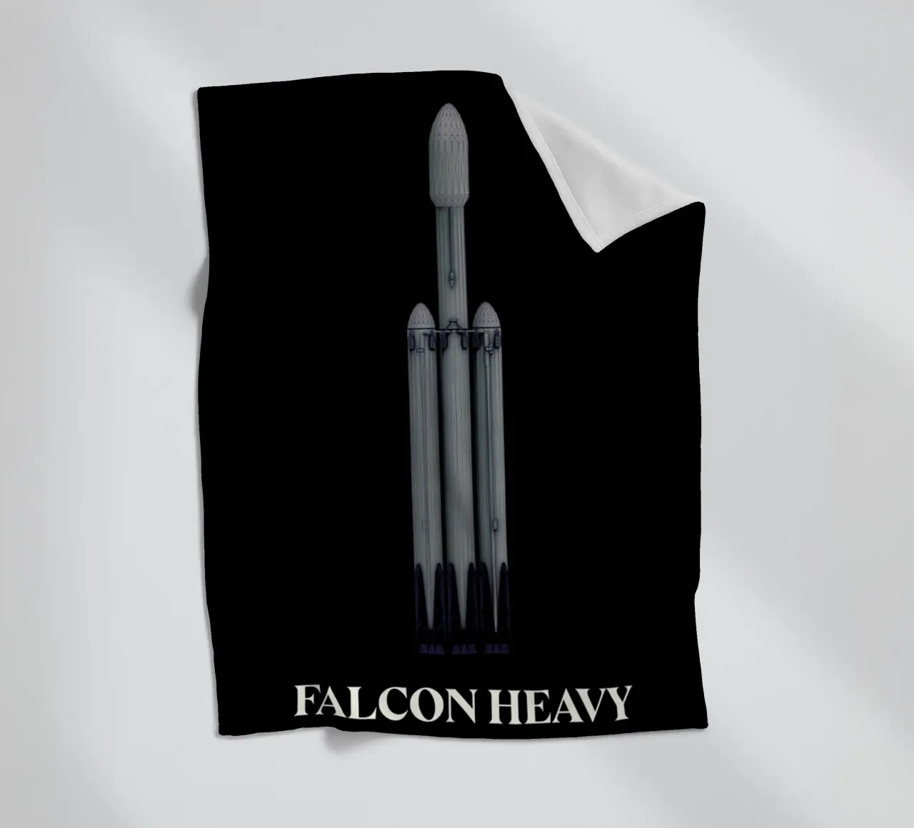 Falcon Heavy 2 coperta in pile da Marc Schulthess