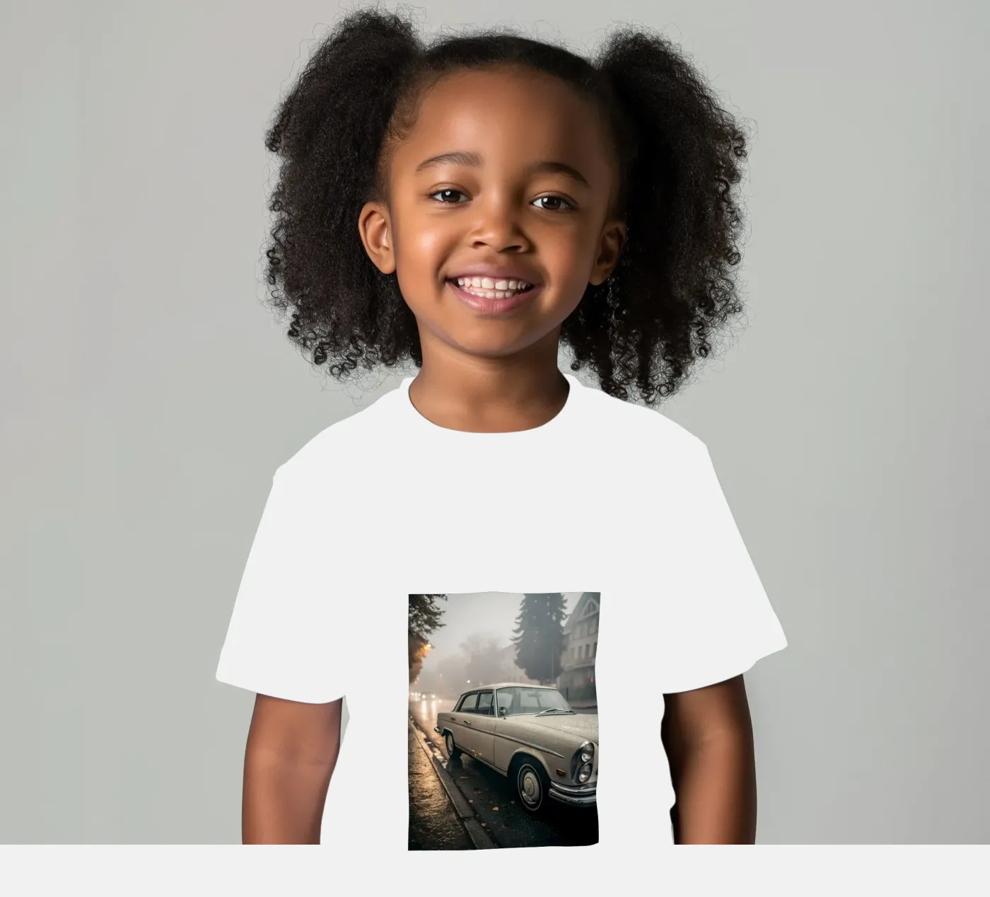 Oldtimer-Regen Kinder T-Shirt von CAR EDITION