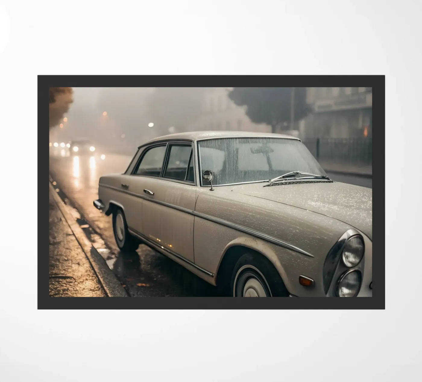Classic Car Rain deurmat van CAR EDITION