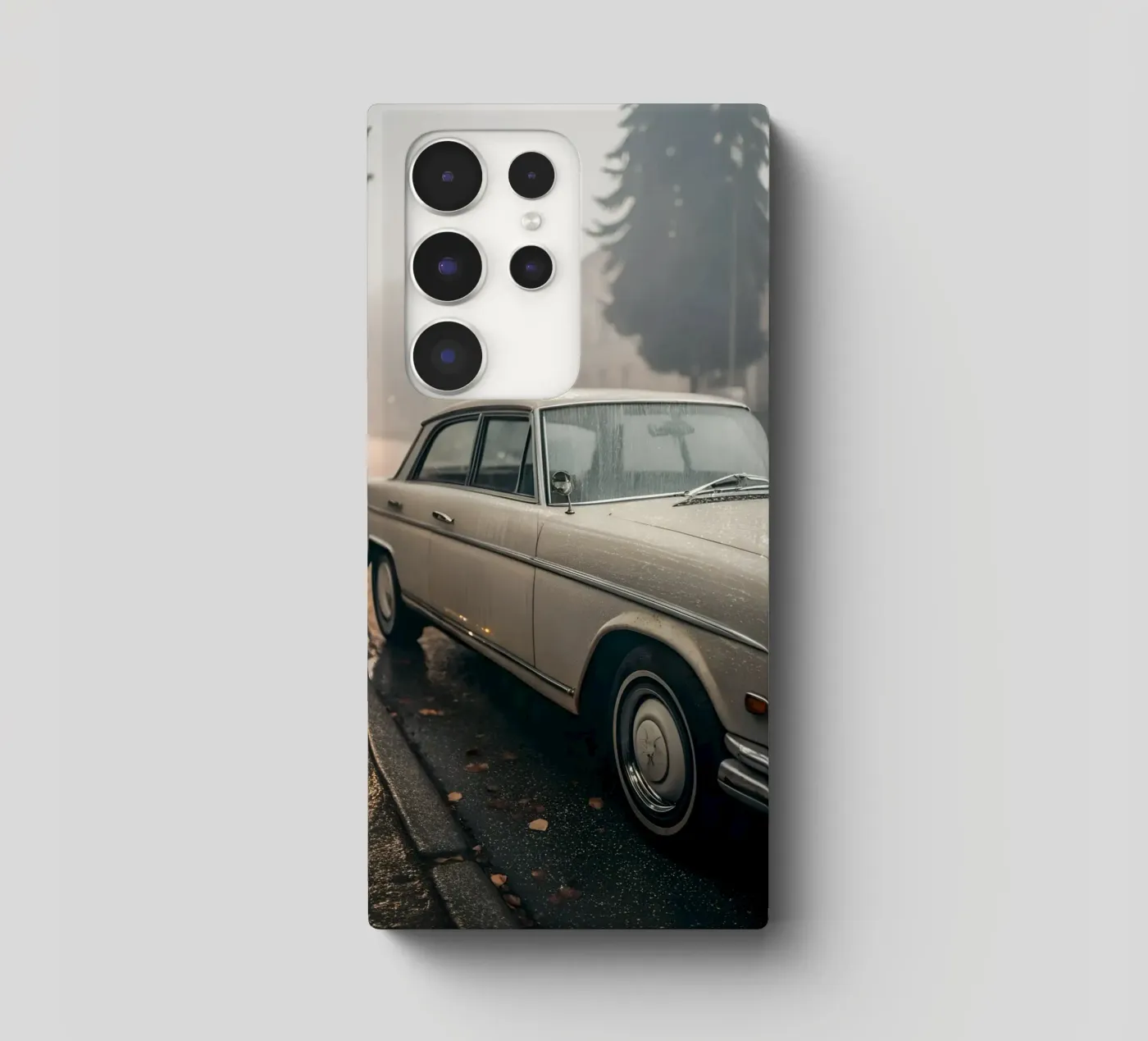 Oldtimer-Regen Samsung Hülle von CAR EDITION