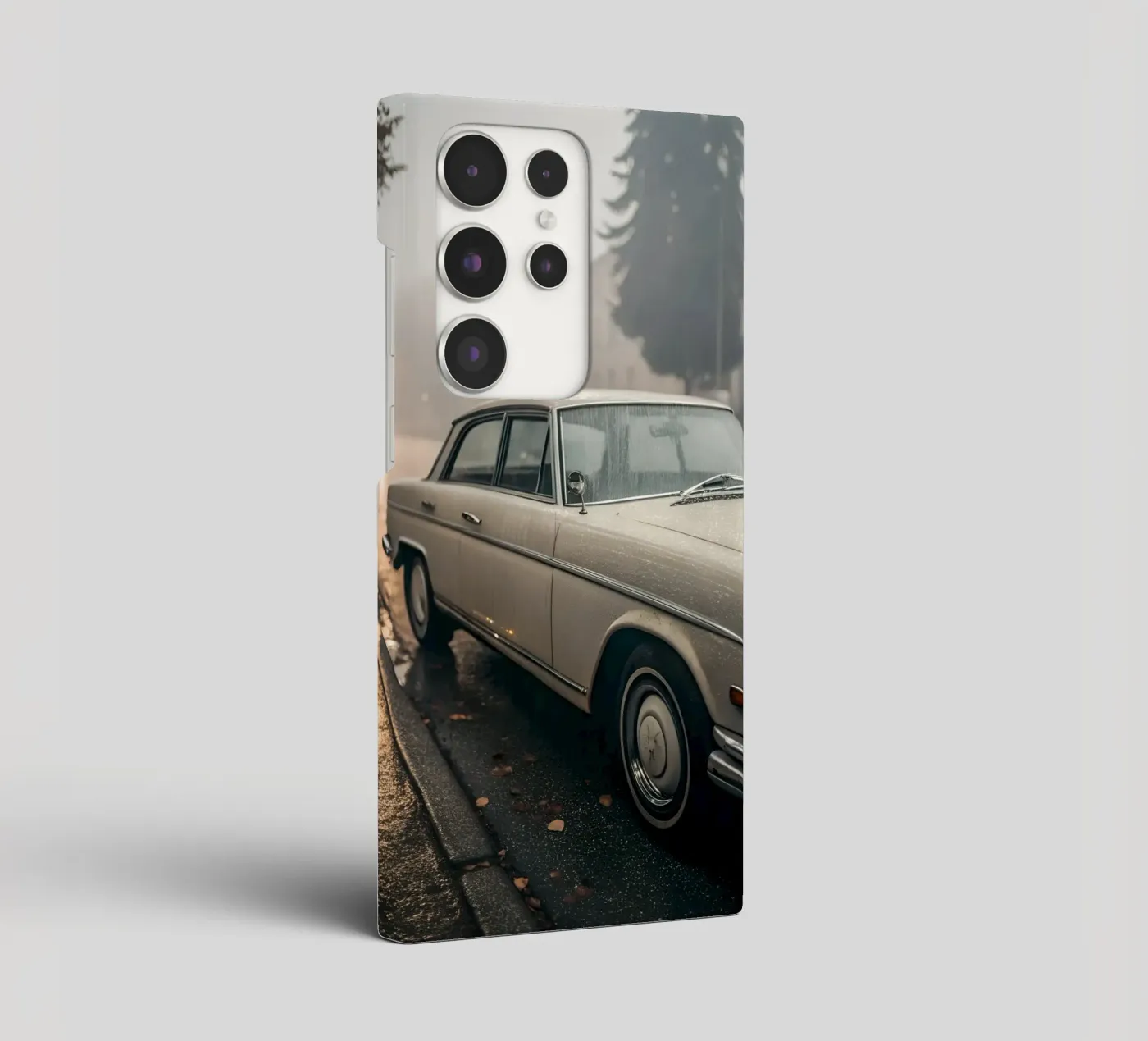 Oldtimer-Regen Samsung Hülle von CAR EDITION