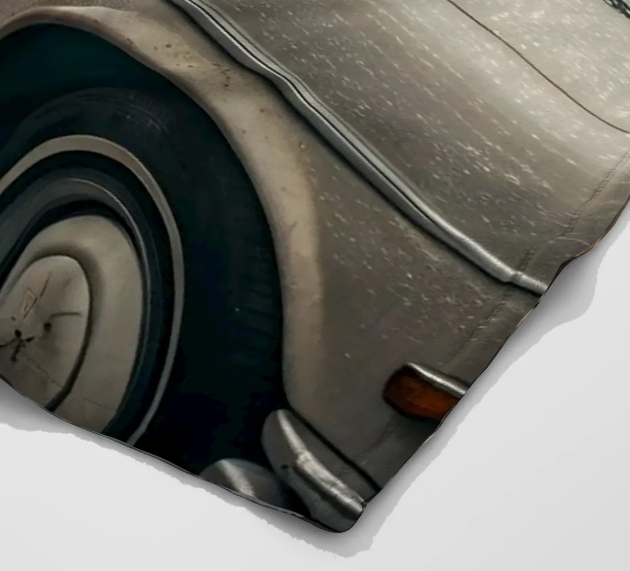 Oldtimer-Regen Fleecedecke von CAR EDITION