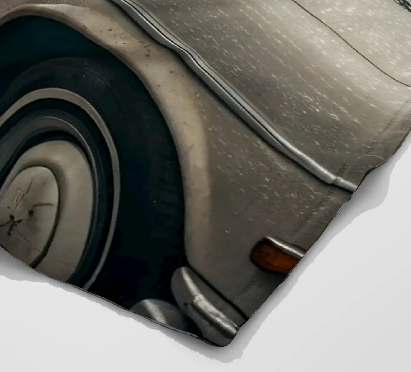 Pluie de voitures classiques plaid polaire de CAR EDITION