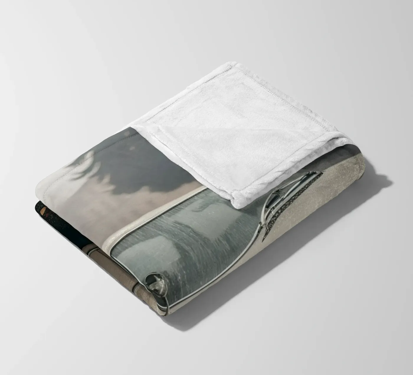 Oldtimer-Regen Fleecedecke von CAR EDITION