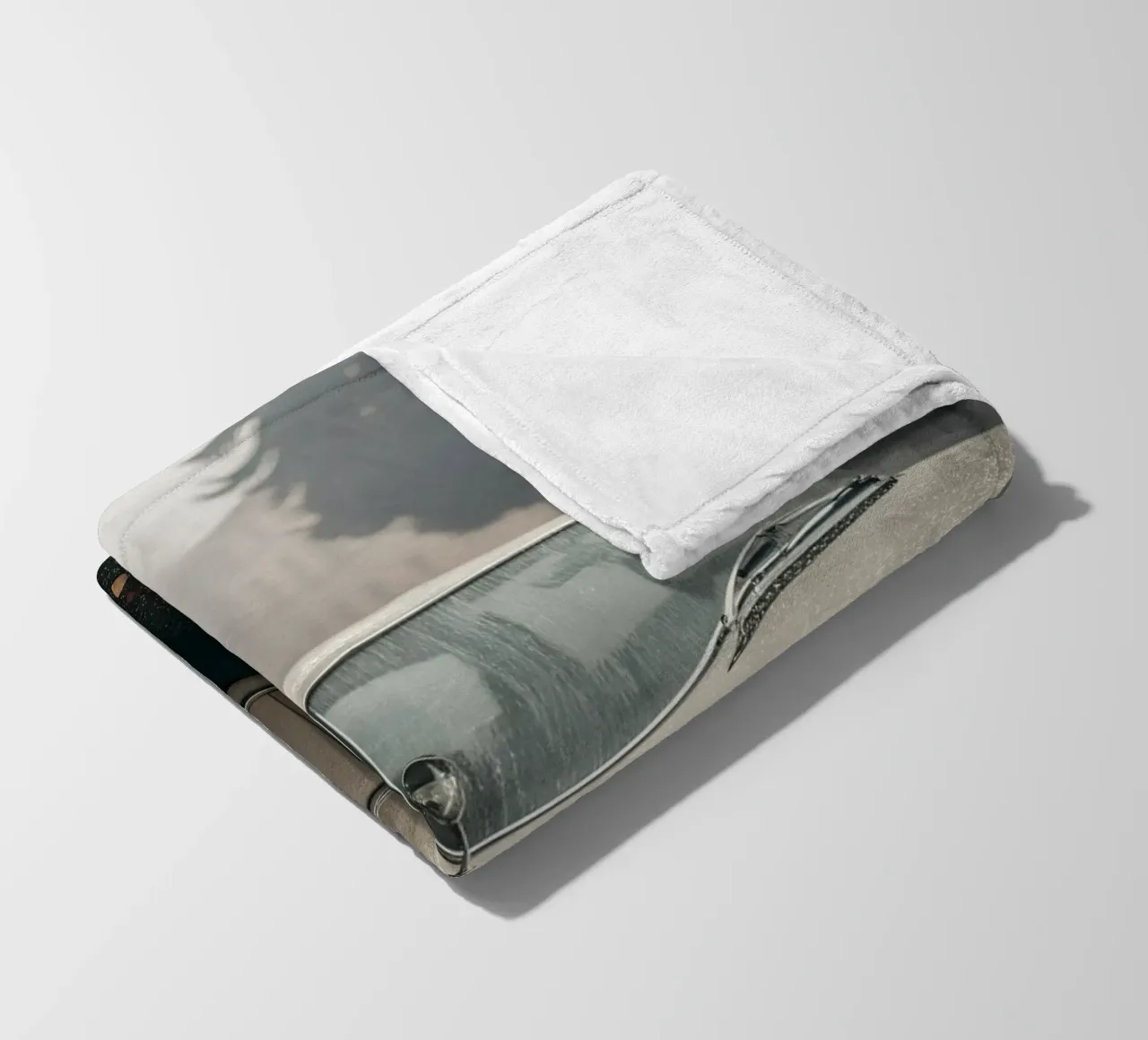 Oldtimer-Regen Fleecedecke von CAR EDITION