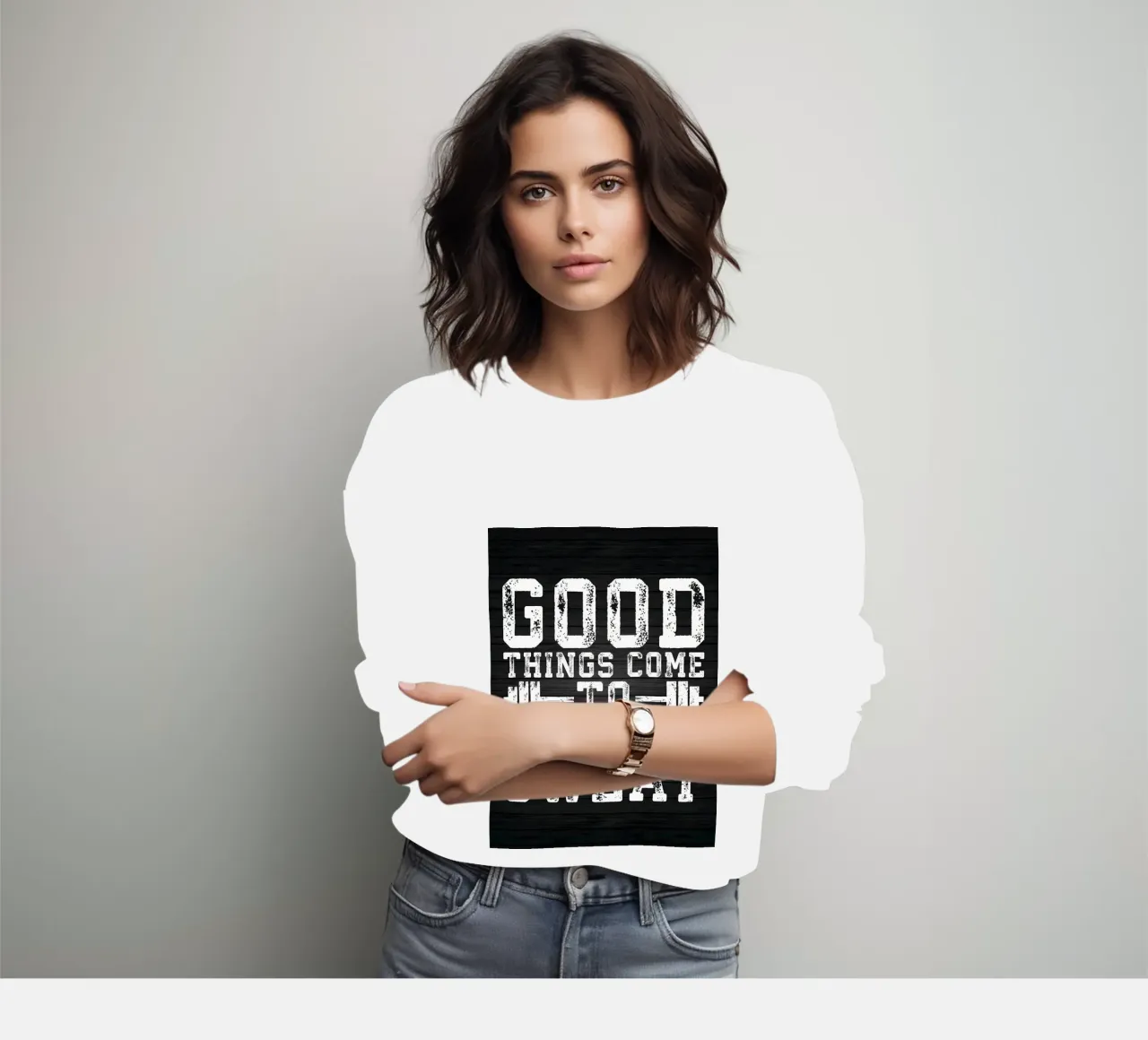 Diventare più forti felpa da Aara