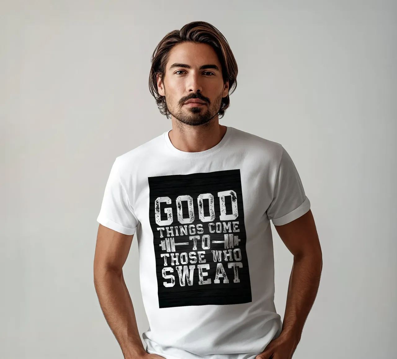 Diventare più forti t-shirt da Aara