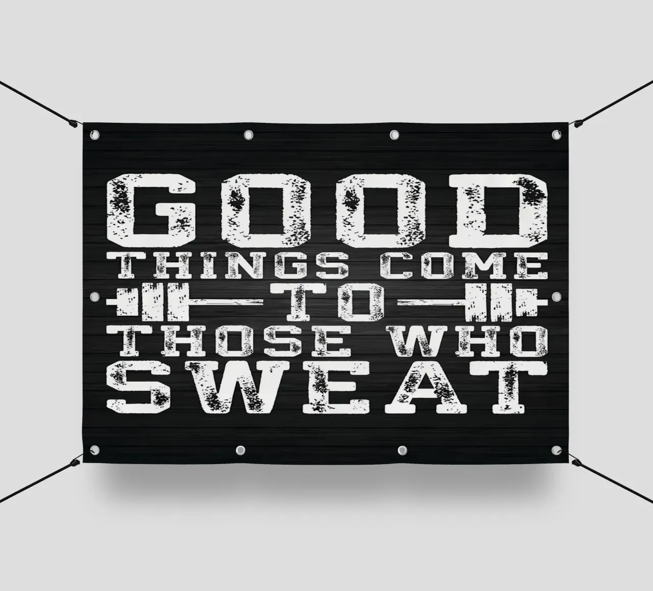 Diventare più forti telo in pvc da Aara