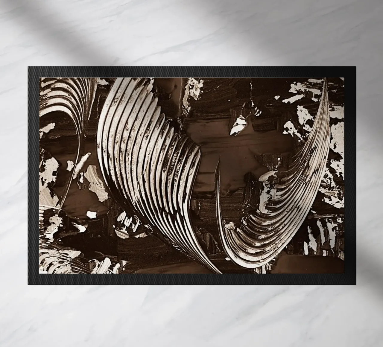 SEPIA 42 zerbino da Thierry Vobmann Abstract painting
