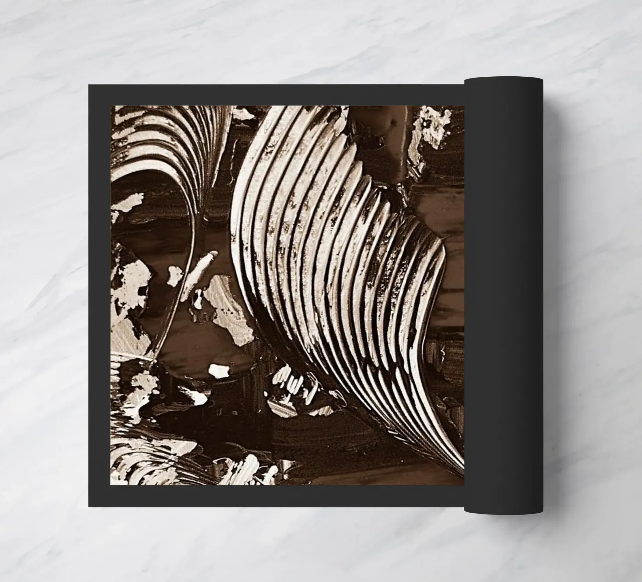 SEPIA 42 zerbino da Thierry Vobmann Abstract painting