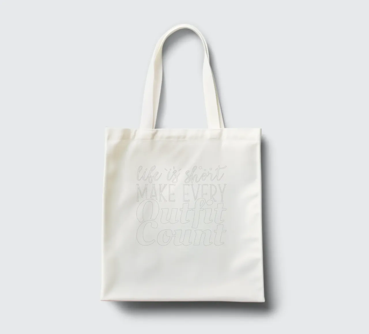 Life is short make every outfit count. borsa in juta da edsonramosart