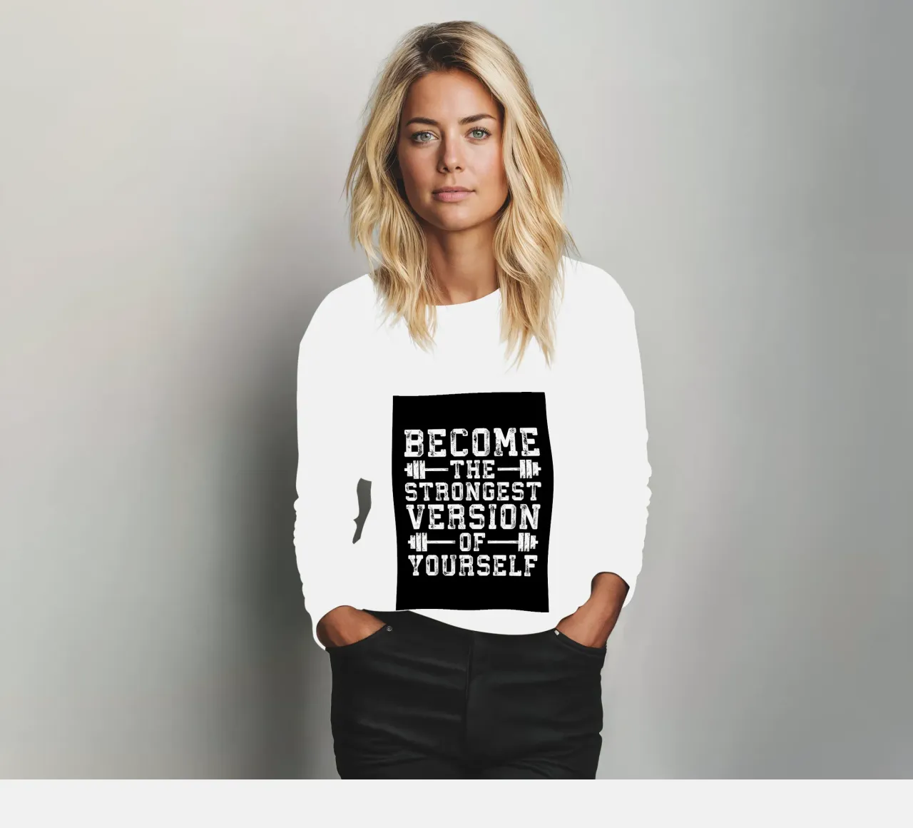 Herausgefordert vs. Besiegt Sweatshirt von Aara