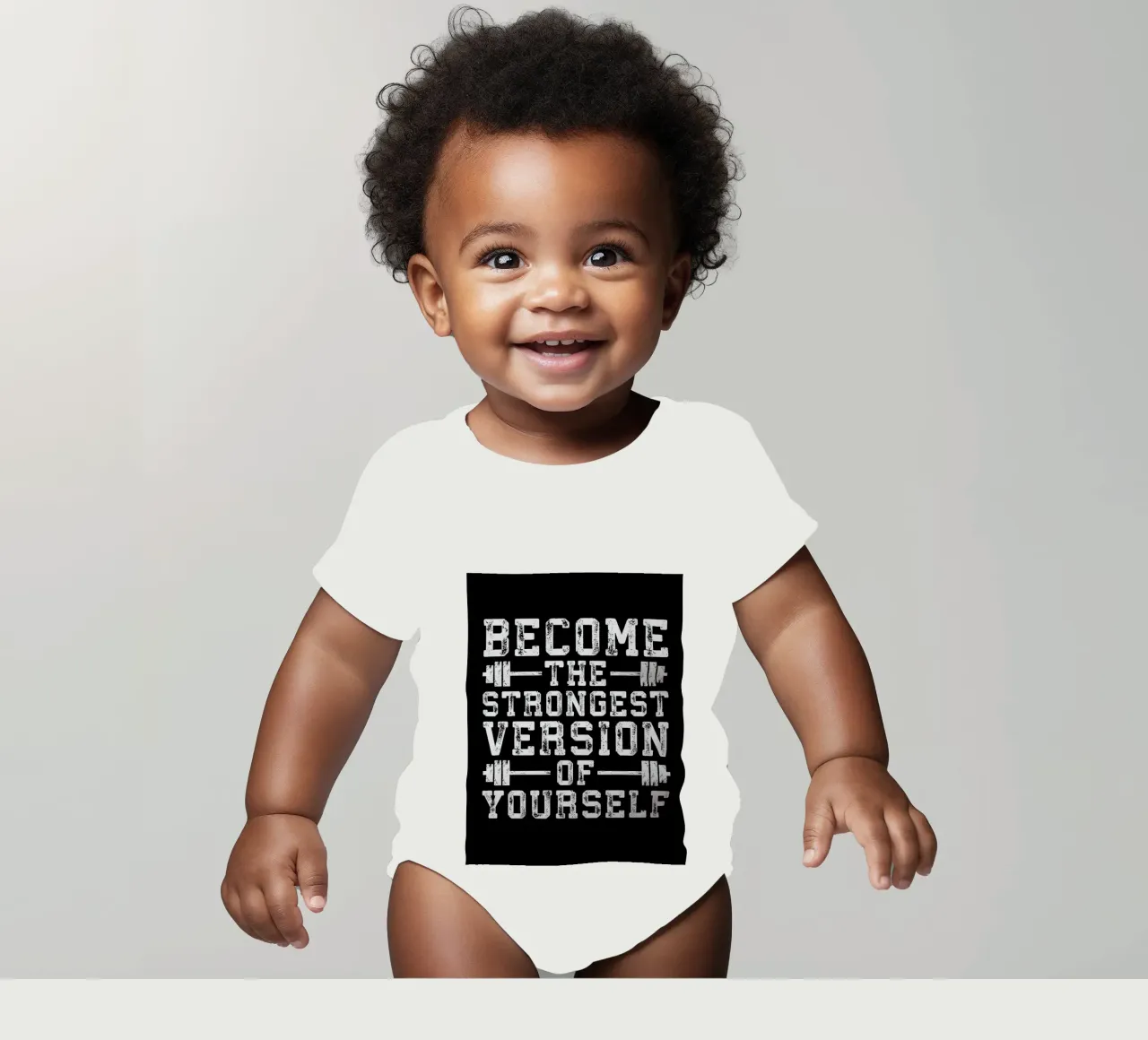 Herausgefordert vs. Besiegt Kurzarm Babybody von Aara