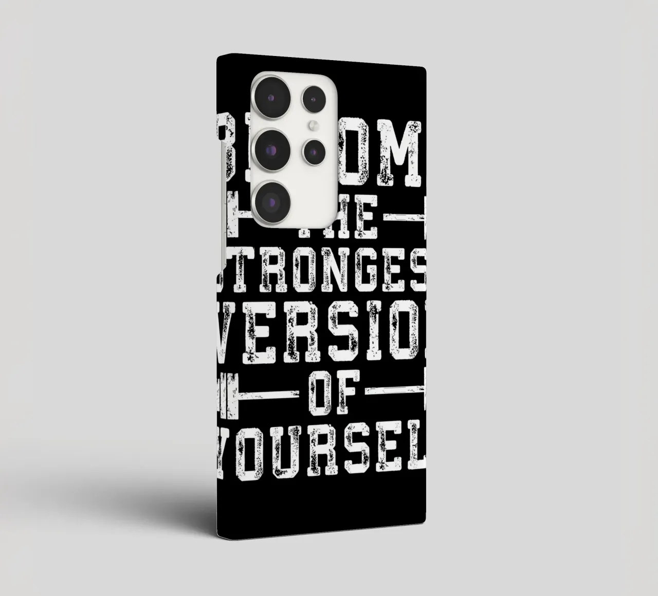 Challenged vs Defeated samsung phone case by Aara