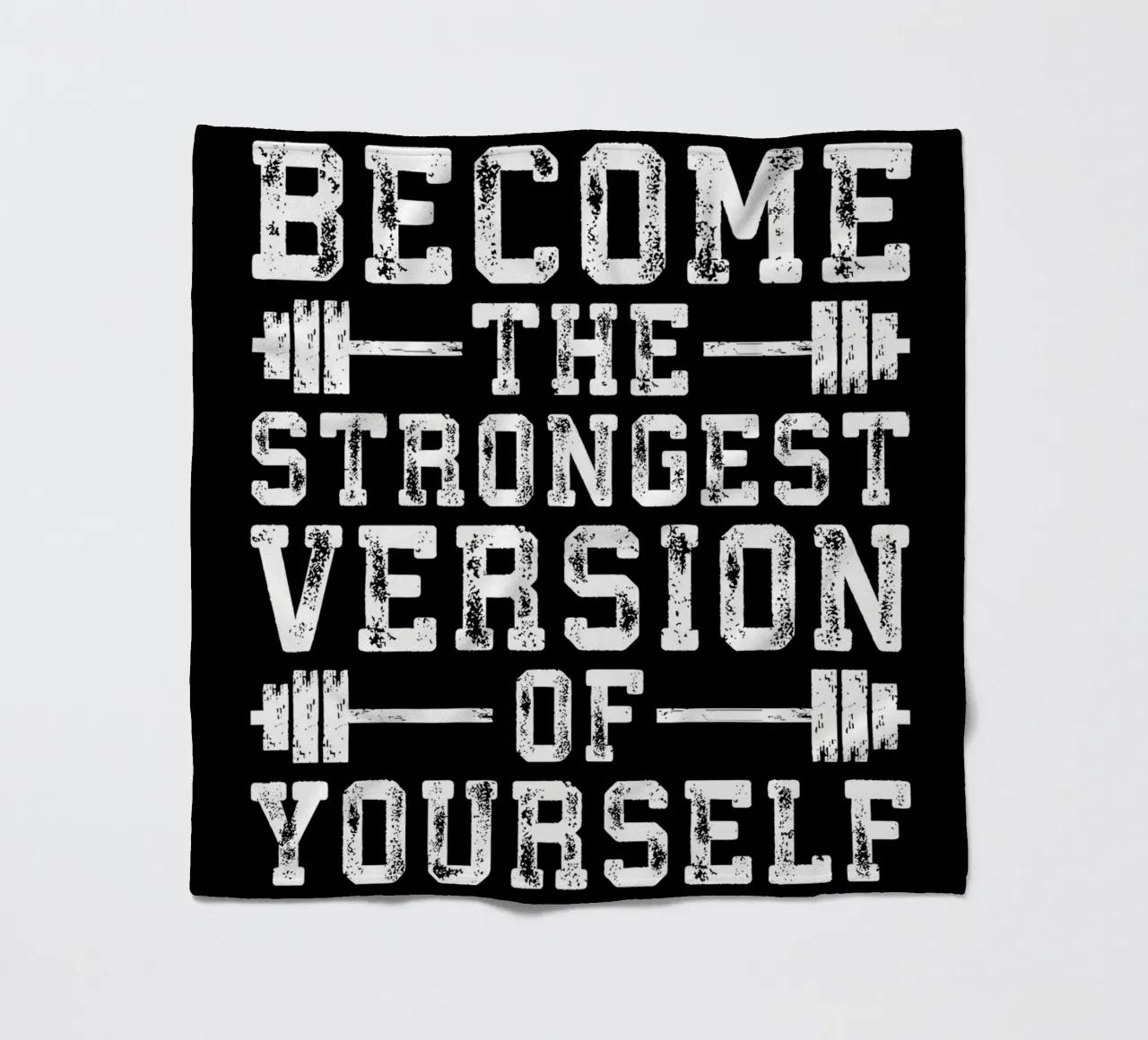 Challenged vs Defeated fleece blanket by Aara