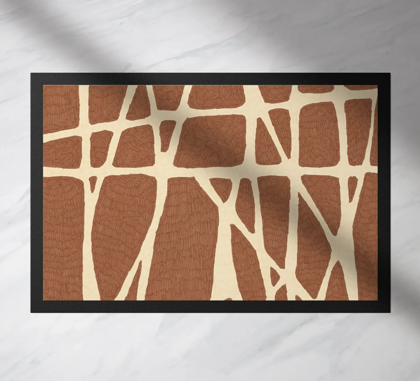 Silent Structure doormat by treechild