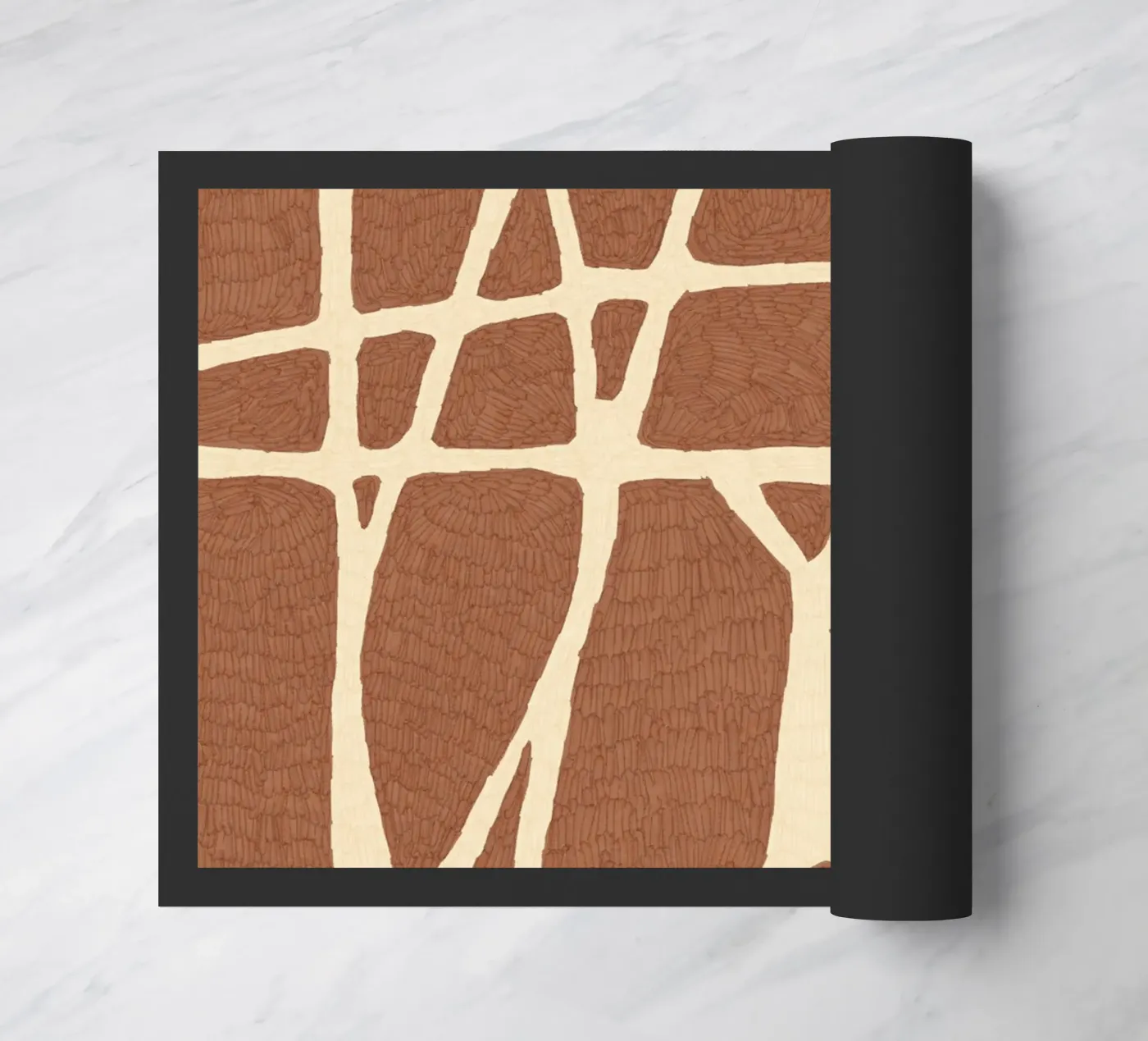 Silent Structure doormat by treechild