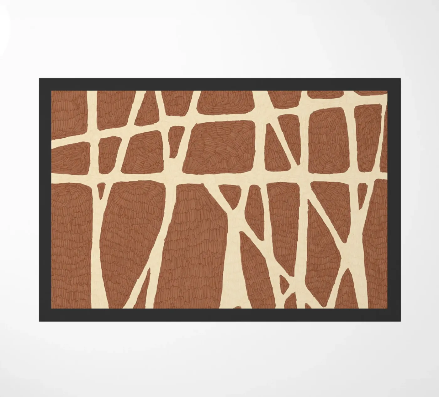 Silent Structure doormat by treechild