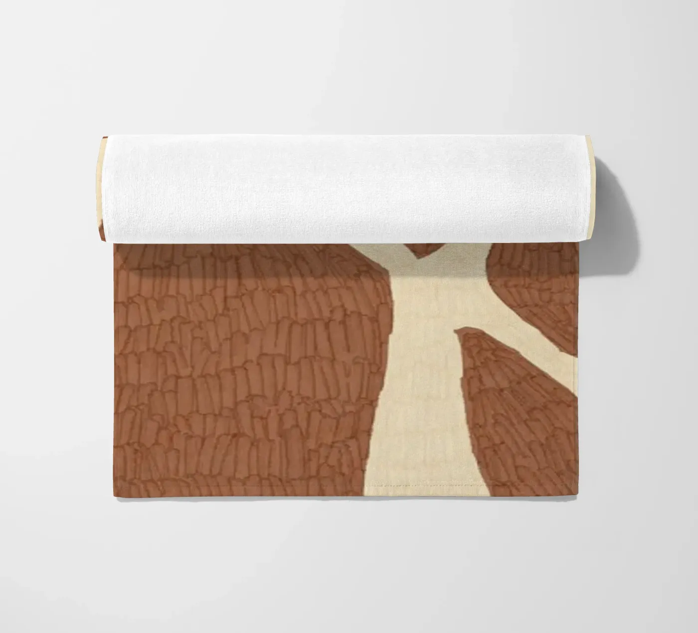 Silent Structure beach towel by treechild