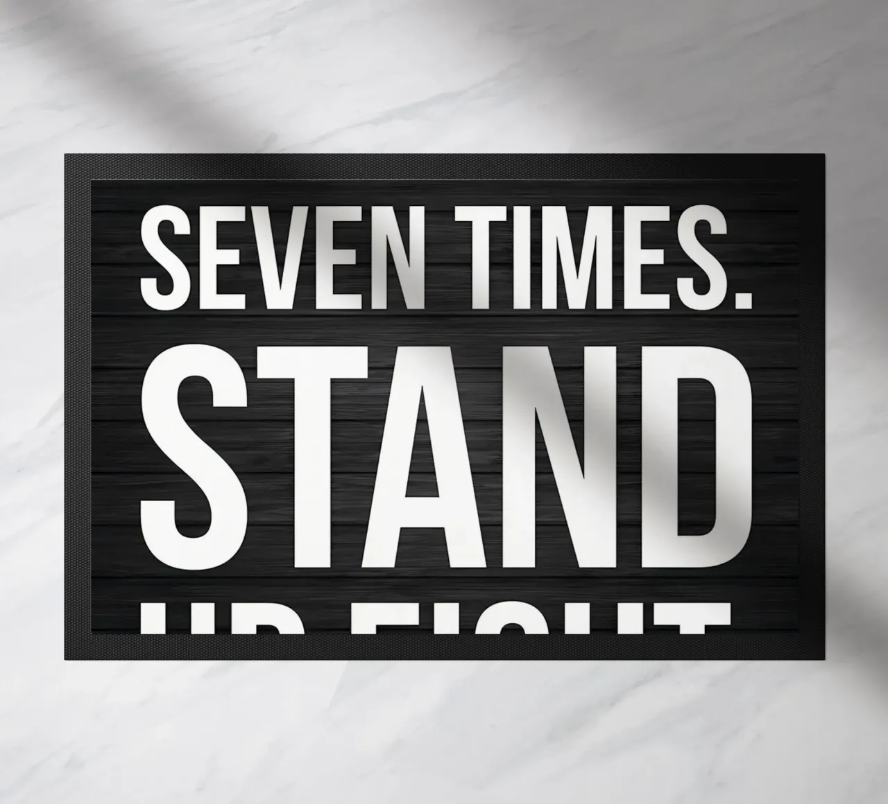 Die stärkste Version von dir Fußmatte von Aara