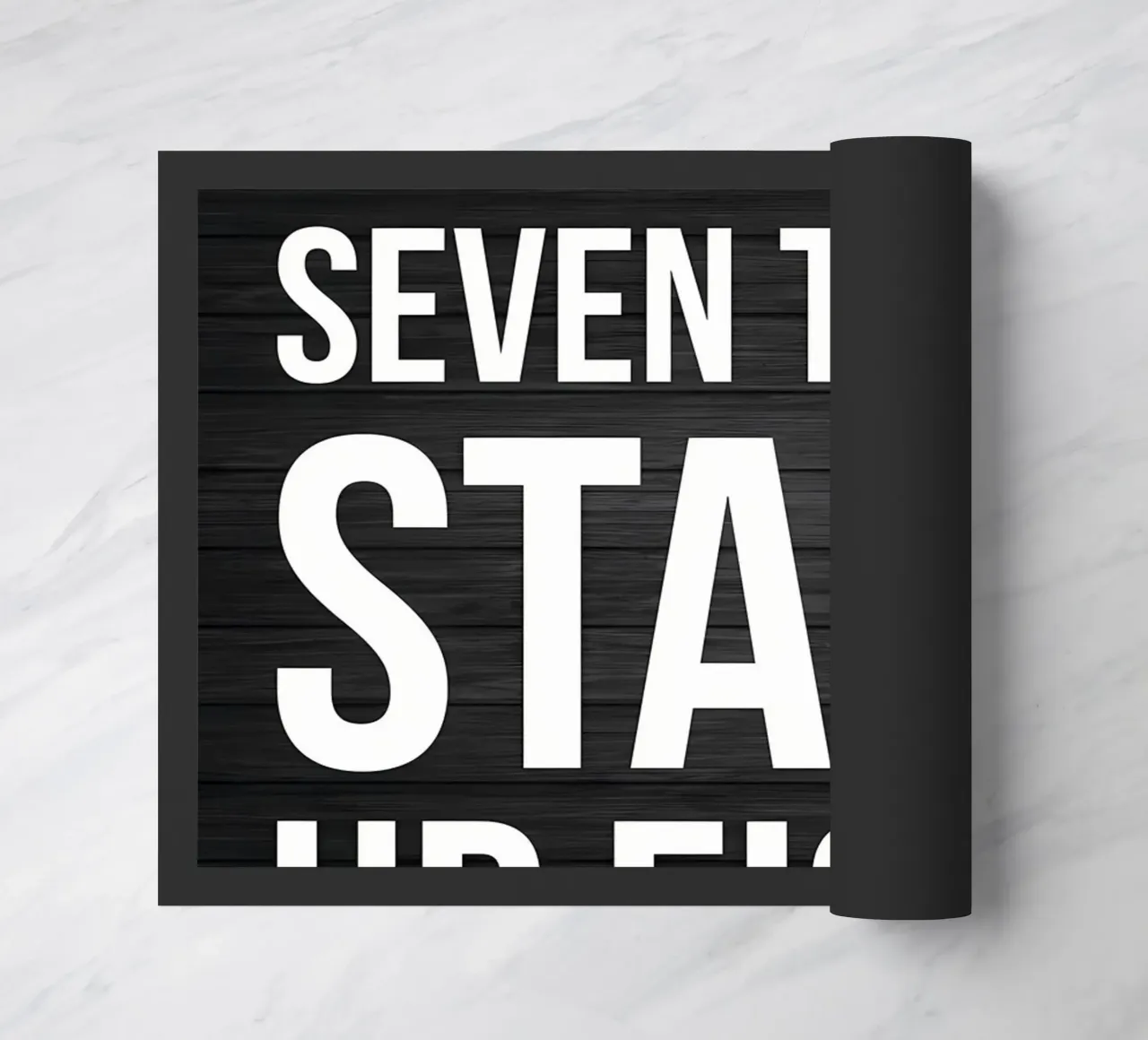 Die stärkste Version von dir Fußmatte von Aara