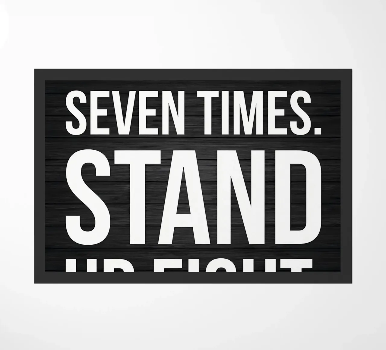 Die stärkste Version von dir Fußmatte von Aara