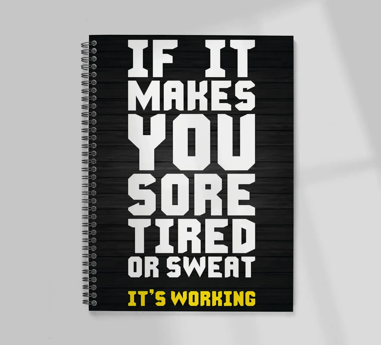Practice Like a Champion spiral notebook by Aara