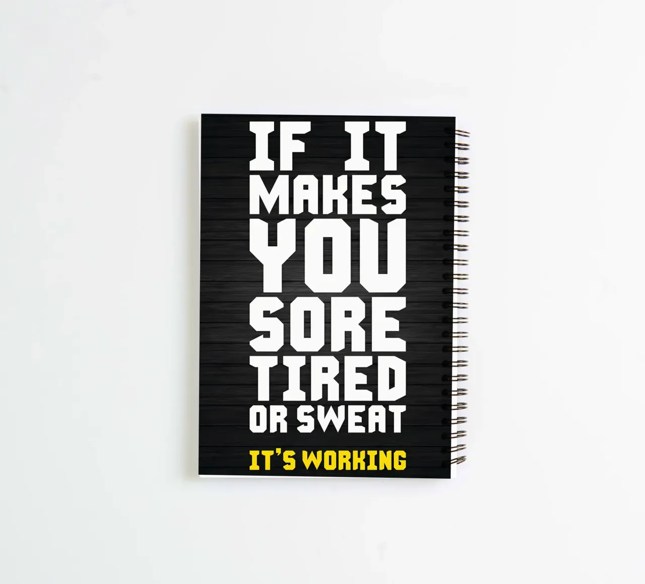 Practice Like a Champion spiral notebook by Aara