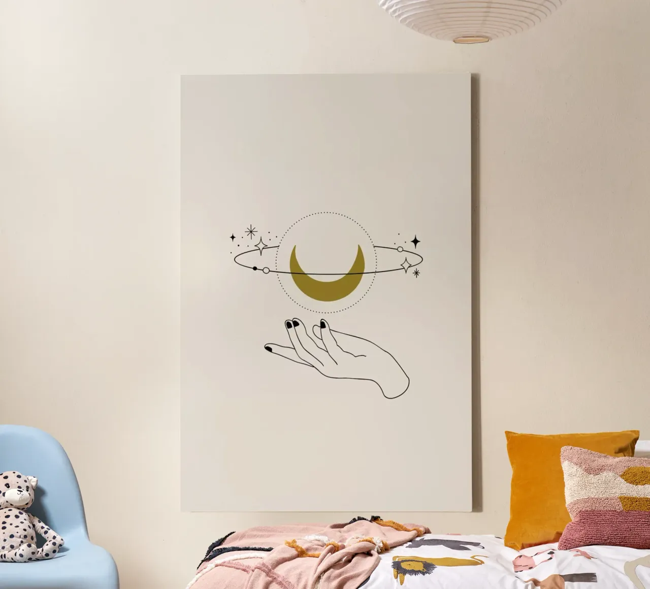 Universe tela con Cornice a cassetta da Pure