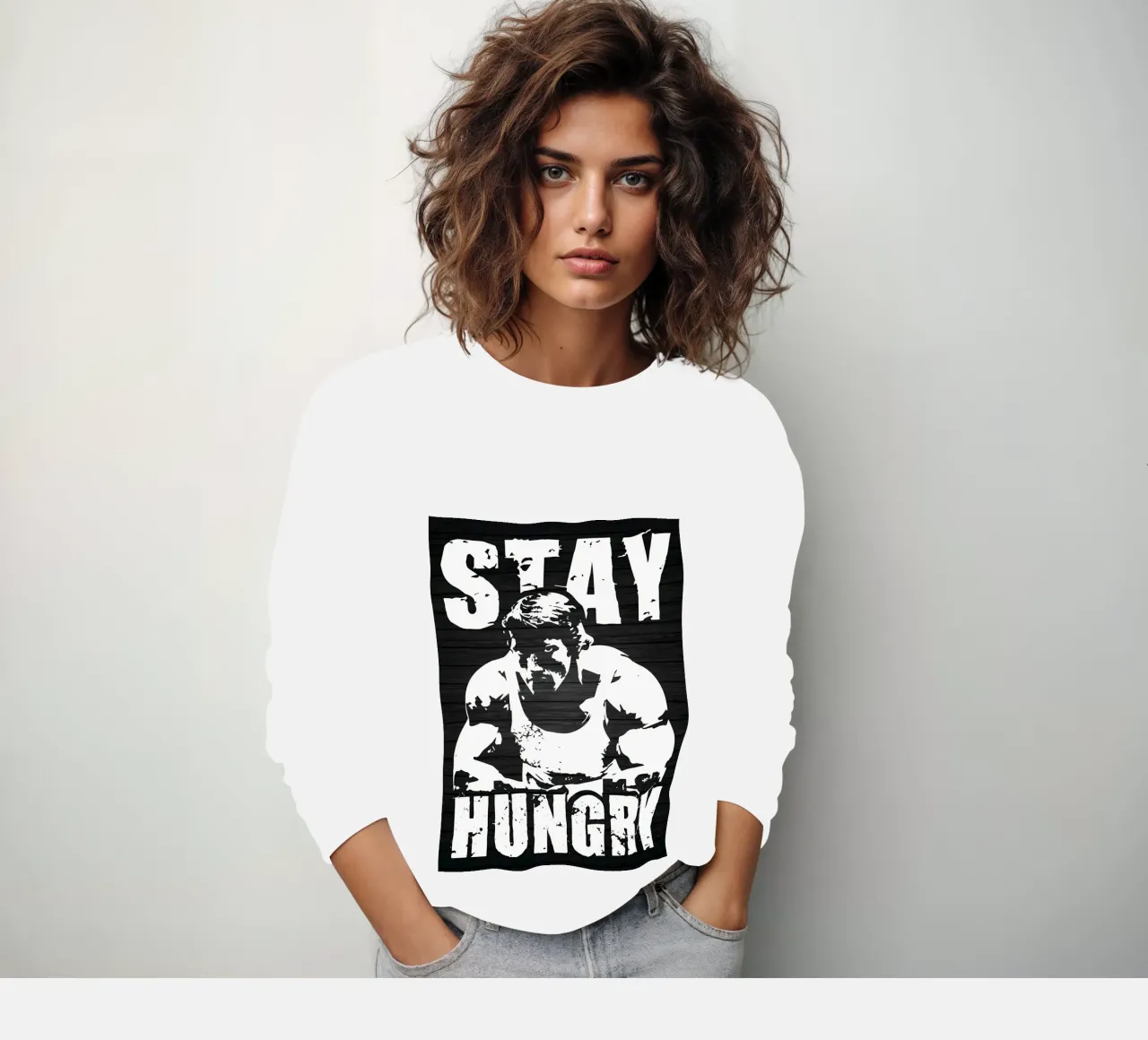 Progressive Overload sweatshirt by Aara