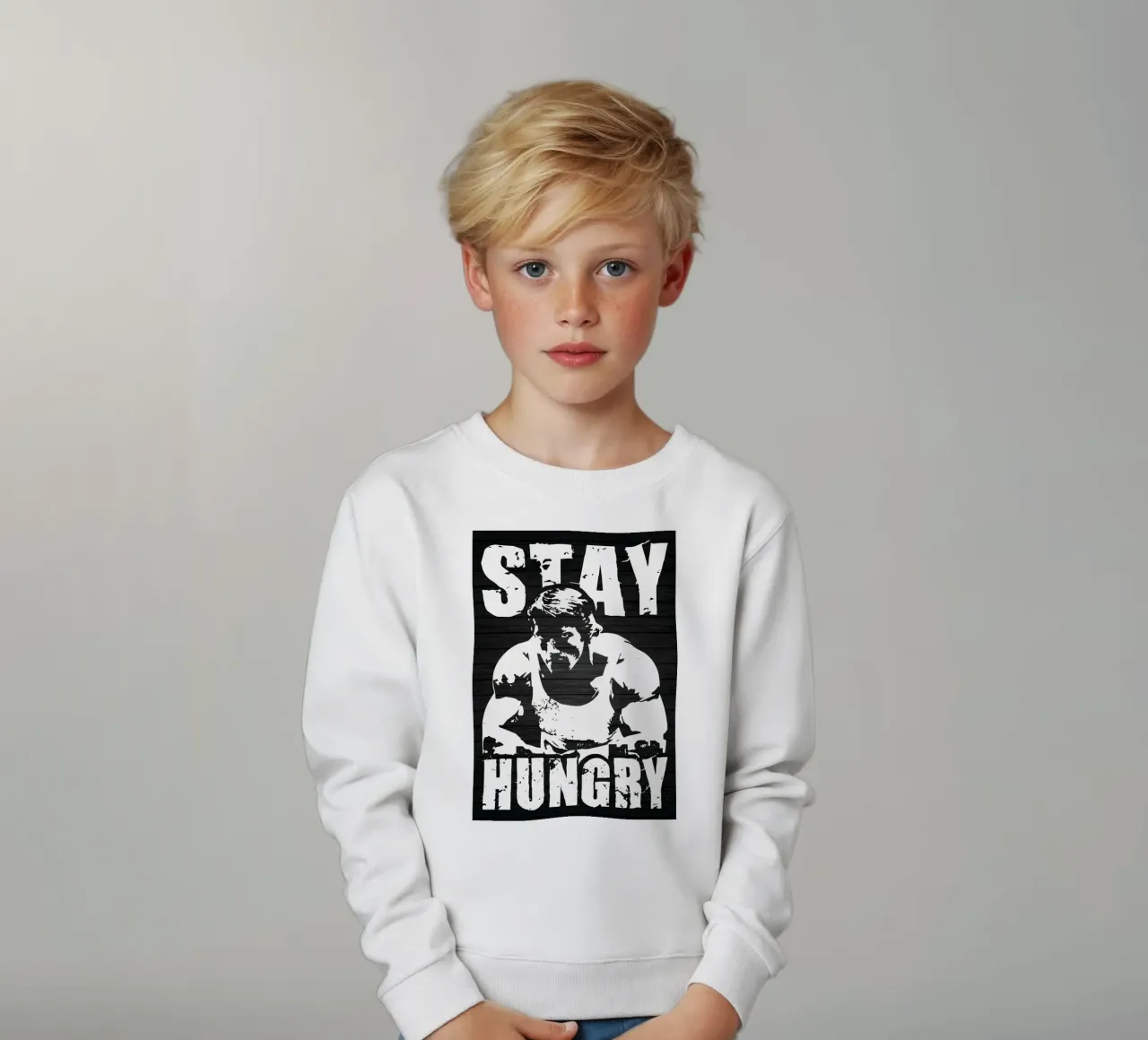 Progressive Overload kids sweatshirt by Aara