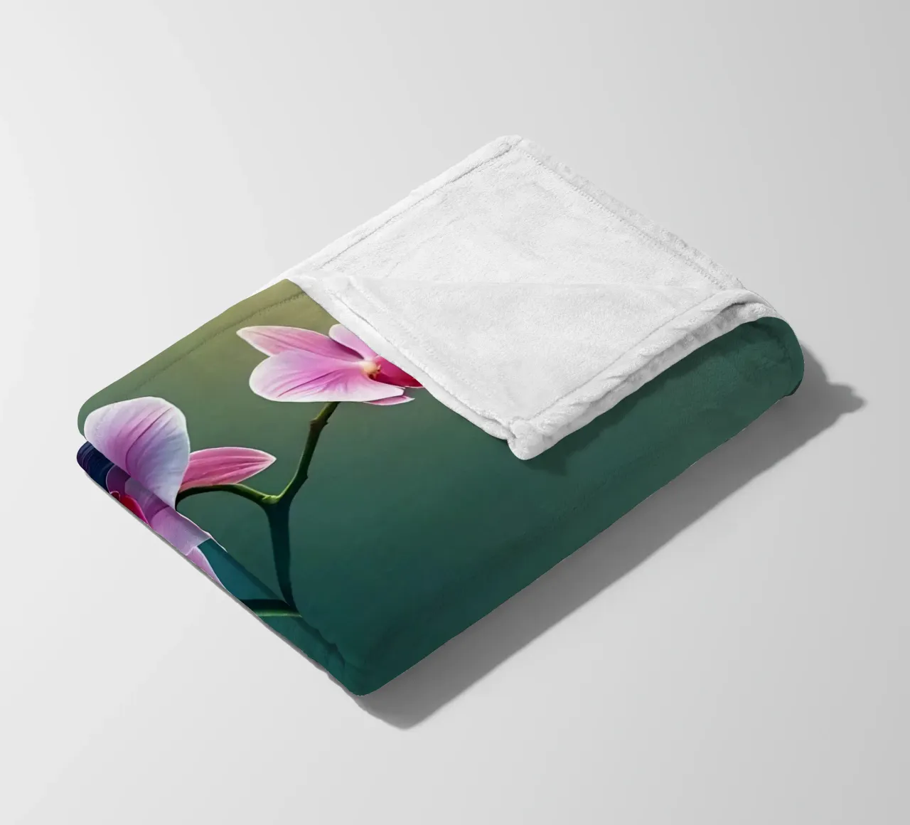 Stile_orchidea_A_1 coperta in pile da Farb- und Blütenzauber by LK