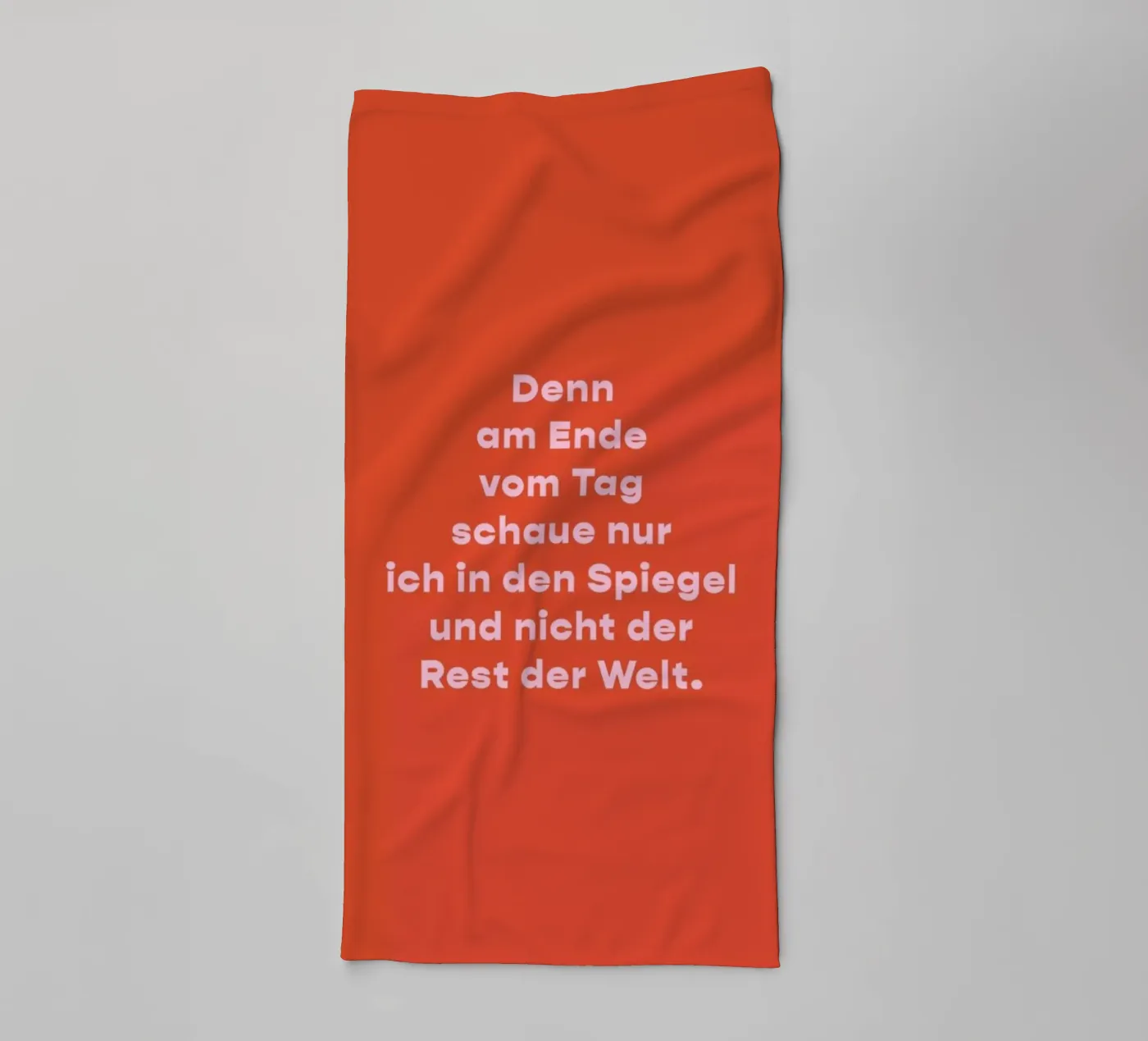 Spieglein, Spieglein towel by vonkopfbisfuss x JUNIQE