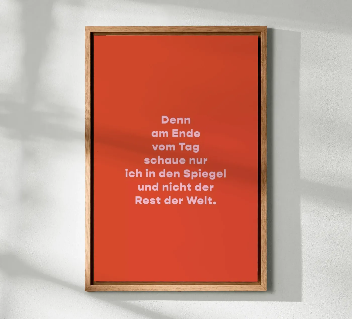Spieglein, Spieglein alluminio dibond da vonkopfbisfuss x JUNIQE