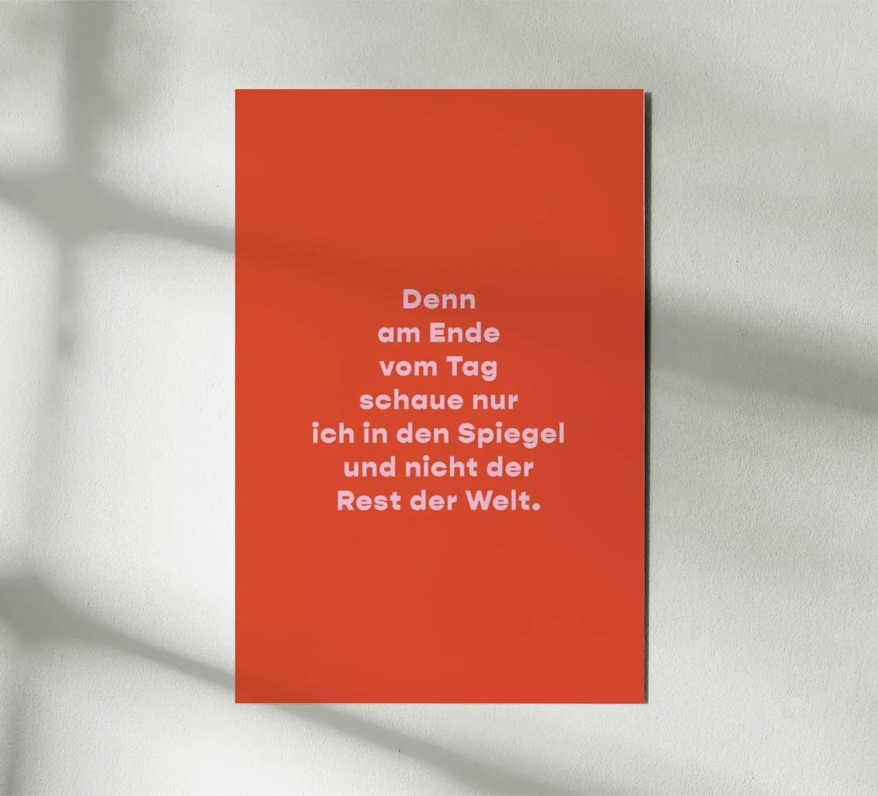 Spieglein, Spieglein pannello forex da vonkopfbisfuss x JUNIQE