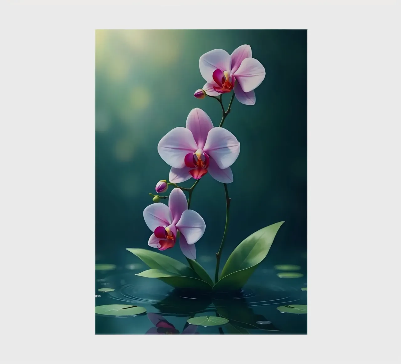 Orchid_style_A_2 notebook by Farb- und Blütenzauber by LK